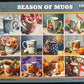 Monroe Lane Puzzles - Season of Mugs 1000-piece Jigsaw Puzzle