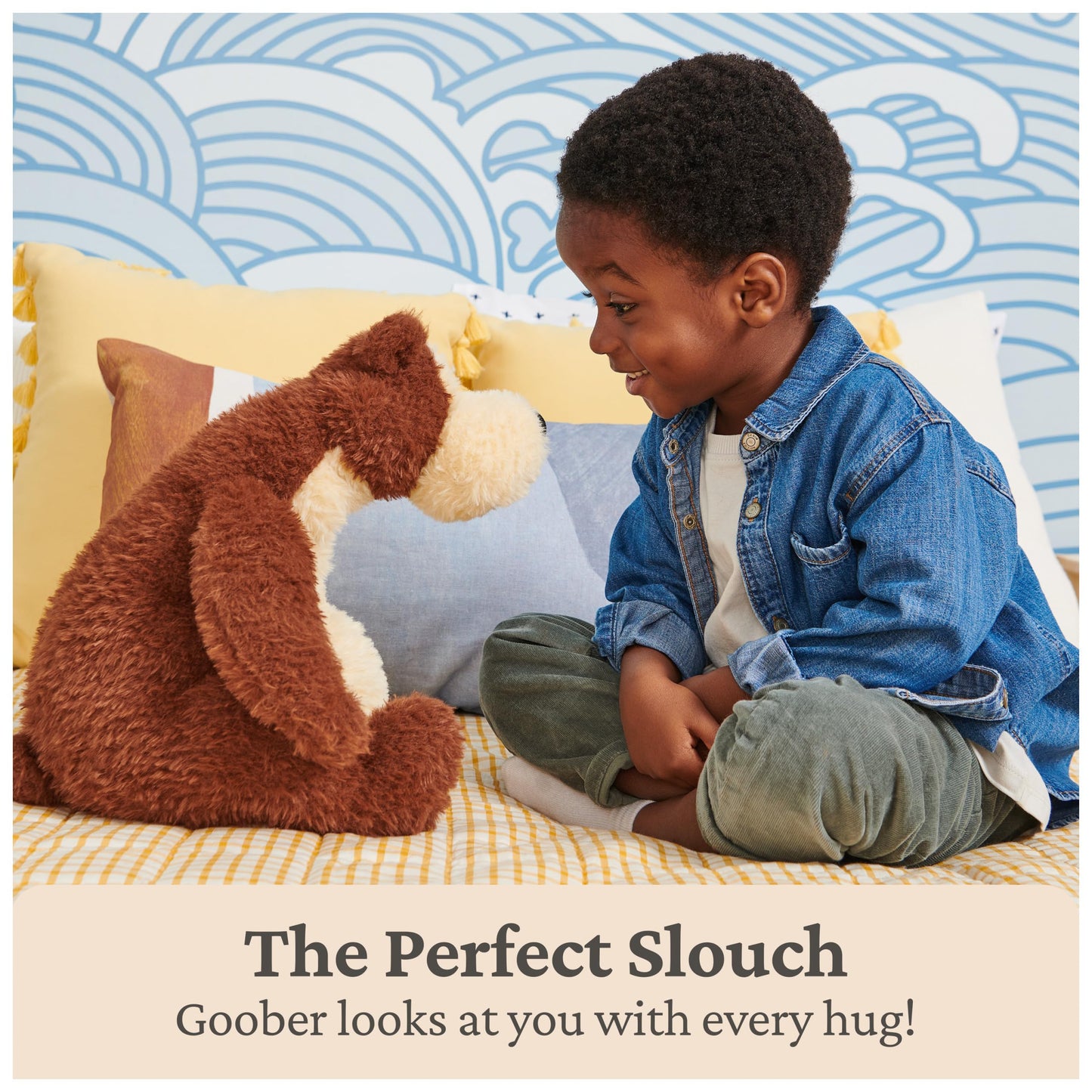 GUND Goober 11-Inch Classic Brown Teddy Bear Plush Toy for Ages 0+