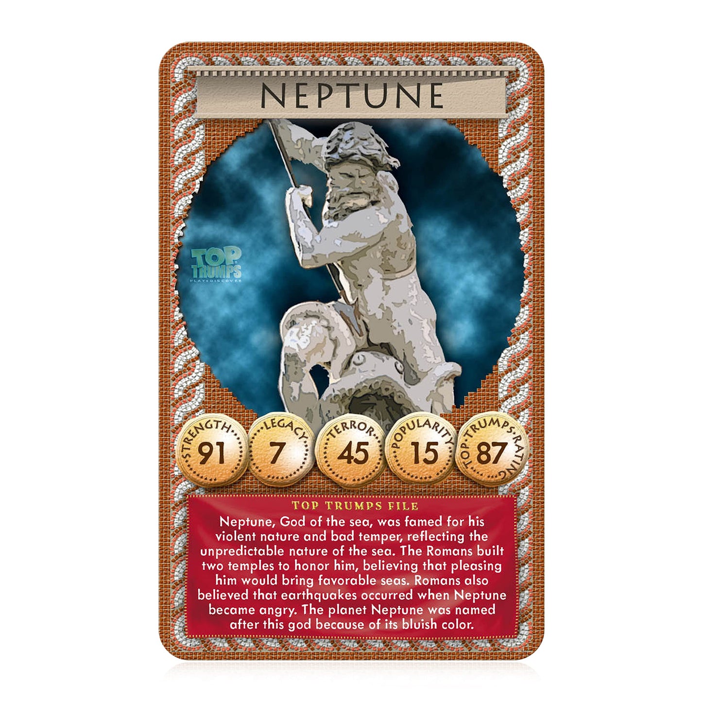 Top Trumps Card Game Ancient Rome - Family Games for Kids and Adults - Learning Games - Kids Card Games for 2 Players and More - Kid War Games - Card