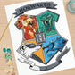 PaintWorks Hogwarts Harry Potter Paint by Number Kit for Adults and Kids