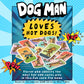 University Games Dog Man Hot Dog Card Game in a Tin , The Fast and Frenzied Collection Game for Kids Featuring Art from the Dog Man Books by Dav