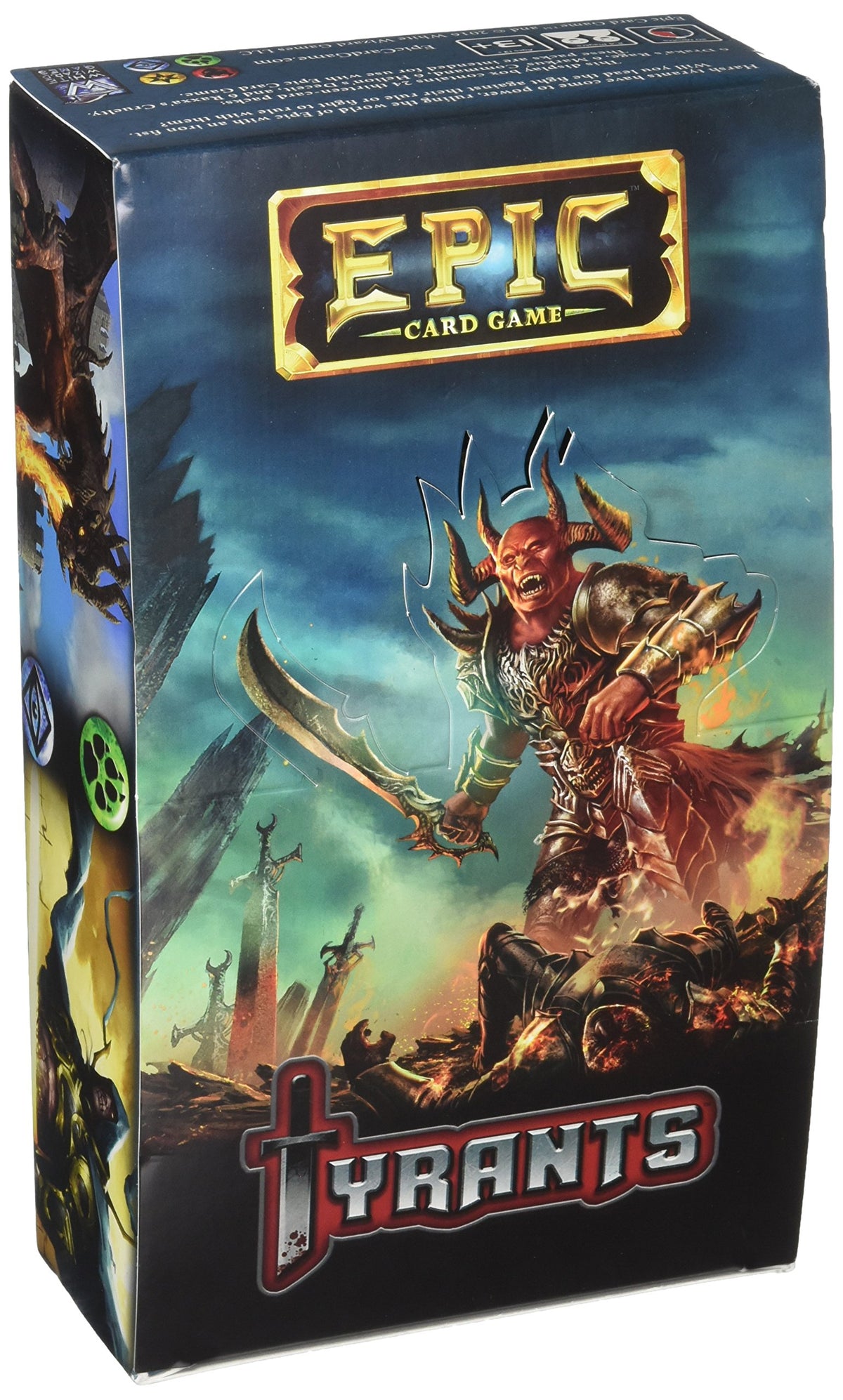 White Wizard Games Epic Card Game Tyrants Display Card Games
