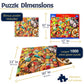 White Mountain 1000 Piece Jigsaw Puzzle Autumn & Thanksgiving, Fall Treats
