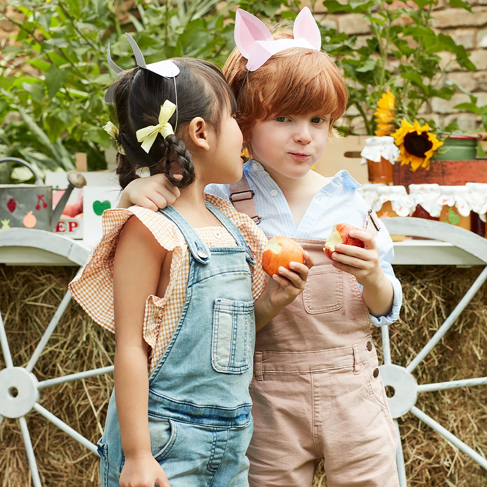 Meri Meri On The Farm Animal Ears (Pack of 8)