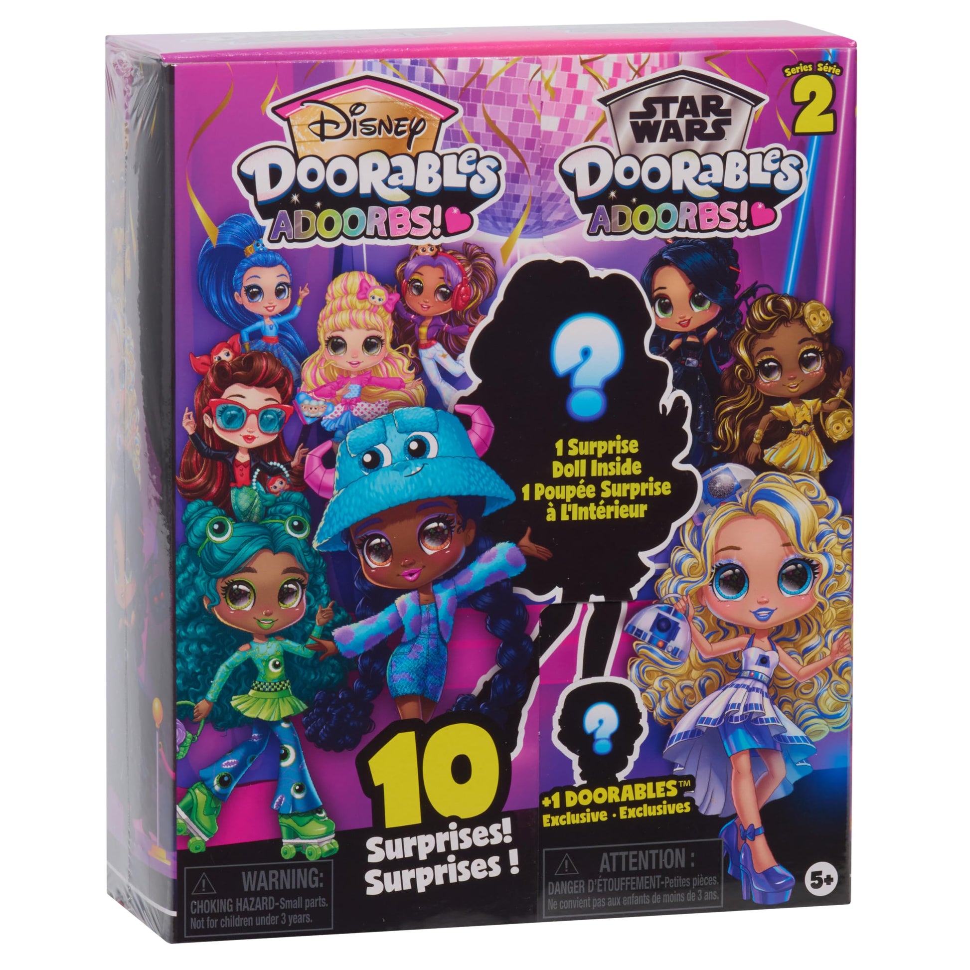 Disney Doorables Adoorbs Dolls Series 2 Collectible 5.5-Inch Dolls