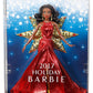 Barbie 2017 Holiday Doll with Red Metallic Gown and Accessories.