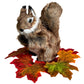 Basuo-9Q Realistic Squirrel Figurine - Lifelike Plush Tree Rodent