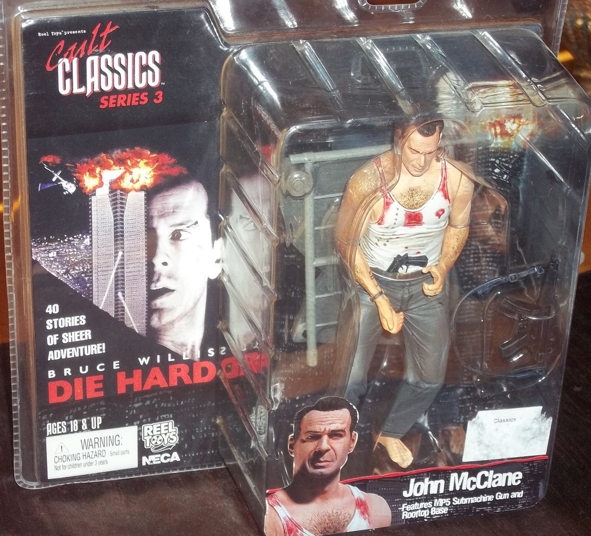 NECA Die Hard Cult Classics Series 3 John McClane Action Figure
