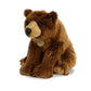 Aurora® Realistic Miyoni® Grizzly Stuffed Animal - Lifelike Details Make a Cherished Companion - Perfect for Decorating Bedrooms or Classrooms - Brown