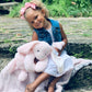 Mother & Baby Stuffed Rabbit Plush Set | Super Soft Bunny Stuffed Animal | Cute Plushies for Kids Bedroom | 15" Stuffed Animals for Girls & Boys |