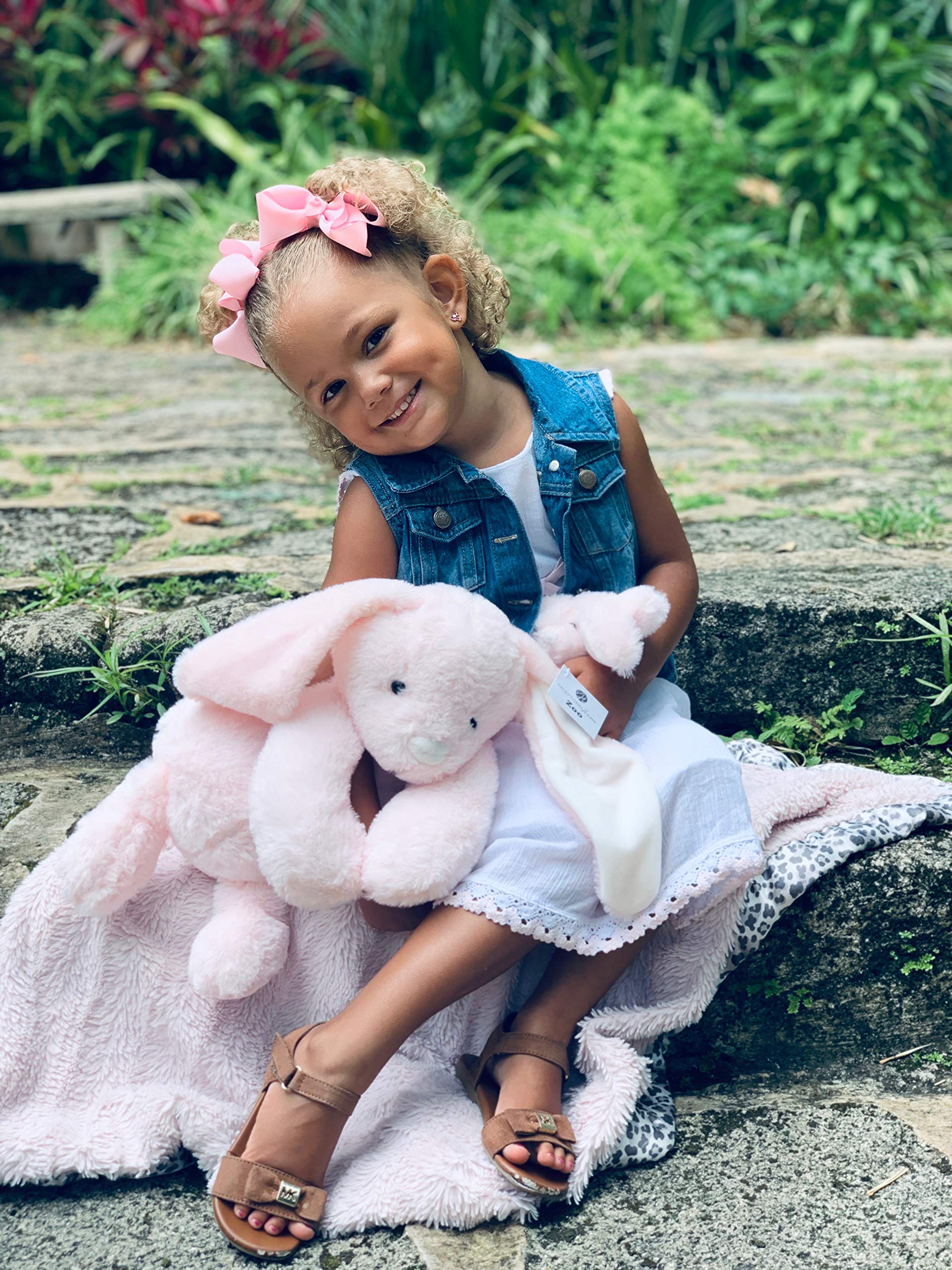 Mother & Baby Stuffed Rabbit Plush Set | Super Soft Bunny Stuffed Animal | Cute Plushies for Kids Bedroom | 15" Stuffed Animals for Girls & Boys |