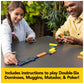 Mindful Classics, Double-Six Wood Dominoes Set Sustainable Classic Games with Wood Storage Case, for Adults and Kids Ages 8 and up