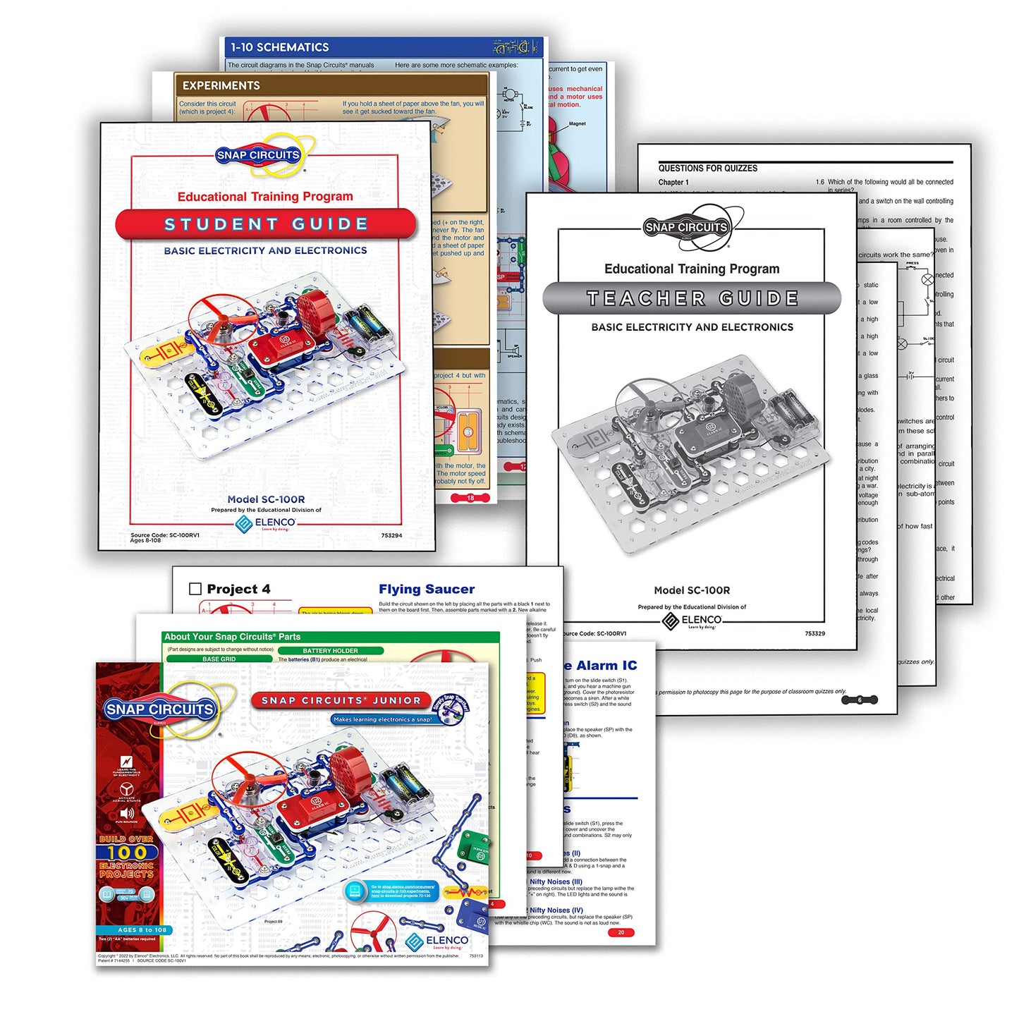 Snap Circuits - SC-100 Student Electronics Training Program