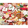 White Mountain 1000 Piece Jigsaw Puzzle Winter Christmas, Holiday Cookies