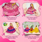 ZUNIRA Poke Art Kits Dream Princess Mess-Free DIY Crafts for Kids Ages 3+