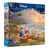 1000PC Thomas Kinkade Disney Dreams: A Ducky Day, Donald and Daisy