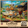 MasterPieces 300 Piece EZ Grip Jigsaw Puzzle - Unpacking Memories - Large Pieces for Adults & Family, 18" x 24", Retro Summer Cabin Theme