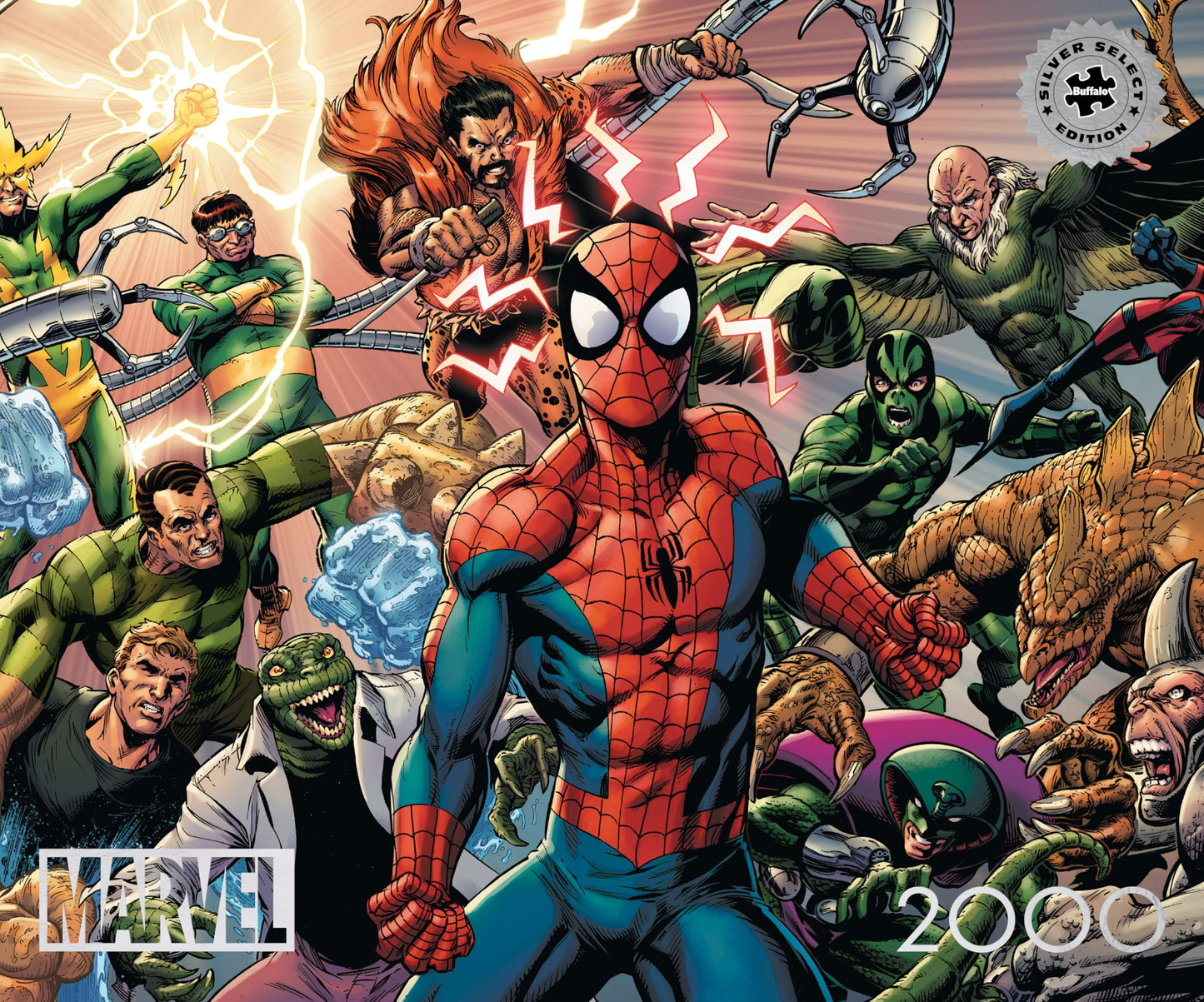 Buffalo Games - Marvel Comics Sinister War - 2000 Piece Puzzle for Adults