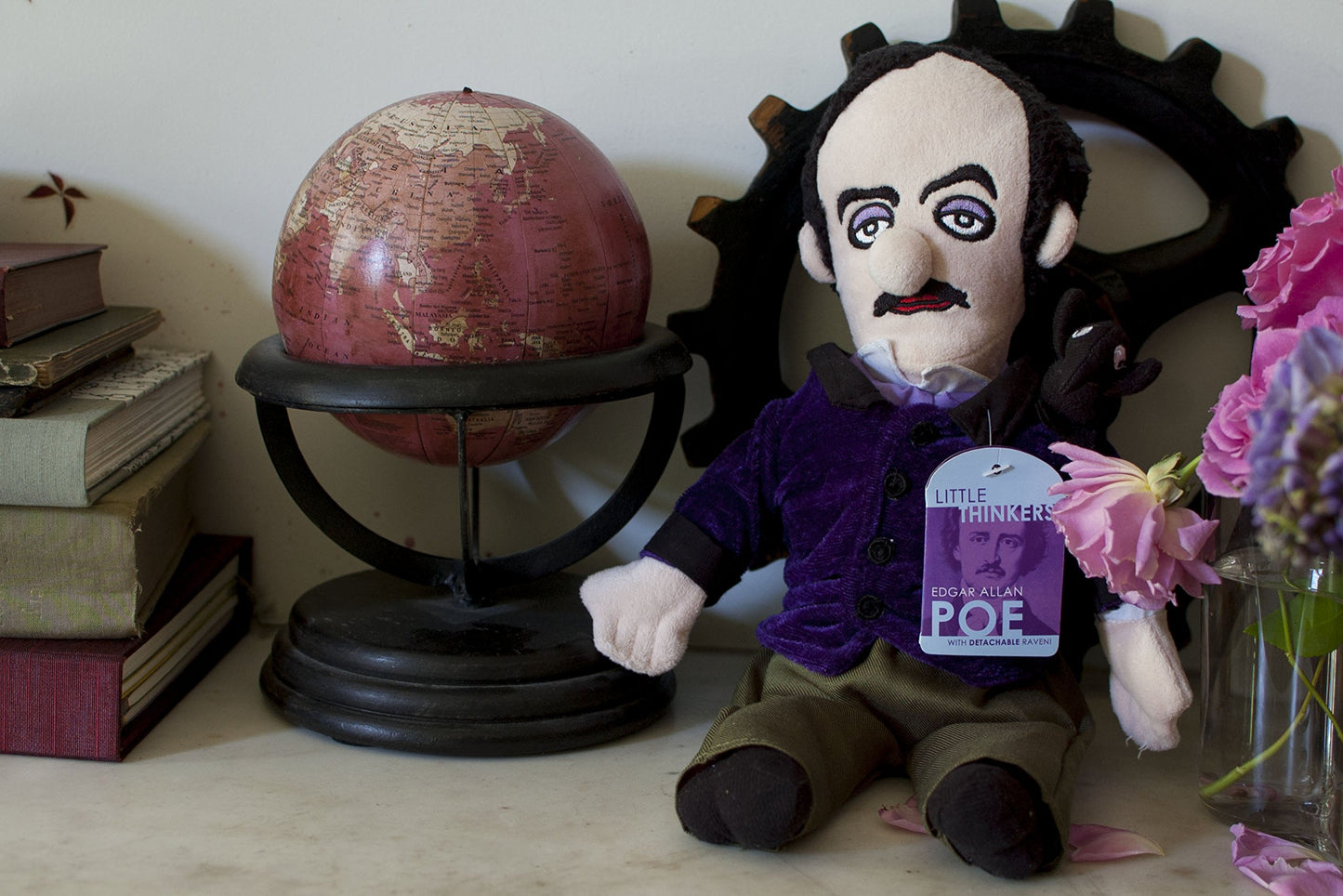 Little Thinker Edgar Allan Poe Doll by The Unemployed Philosophers Guild