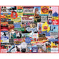 White Mountain 1000 Piece Jigsaw Puzzle City Collage, I Love Detroit