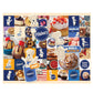 White Mountain 1000 Piece Jigsaw Puzzle Nostalgic Desserts Collage Puzzles with Large Pieces, Gift for Adults and Family 24"x30" - Pillsbury