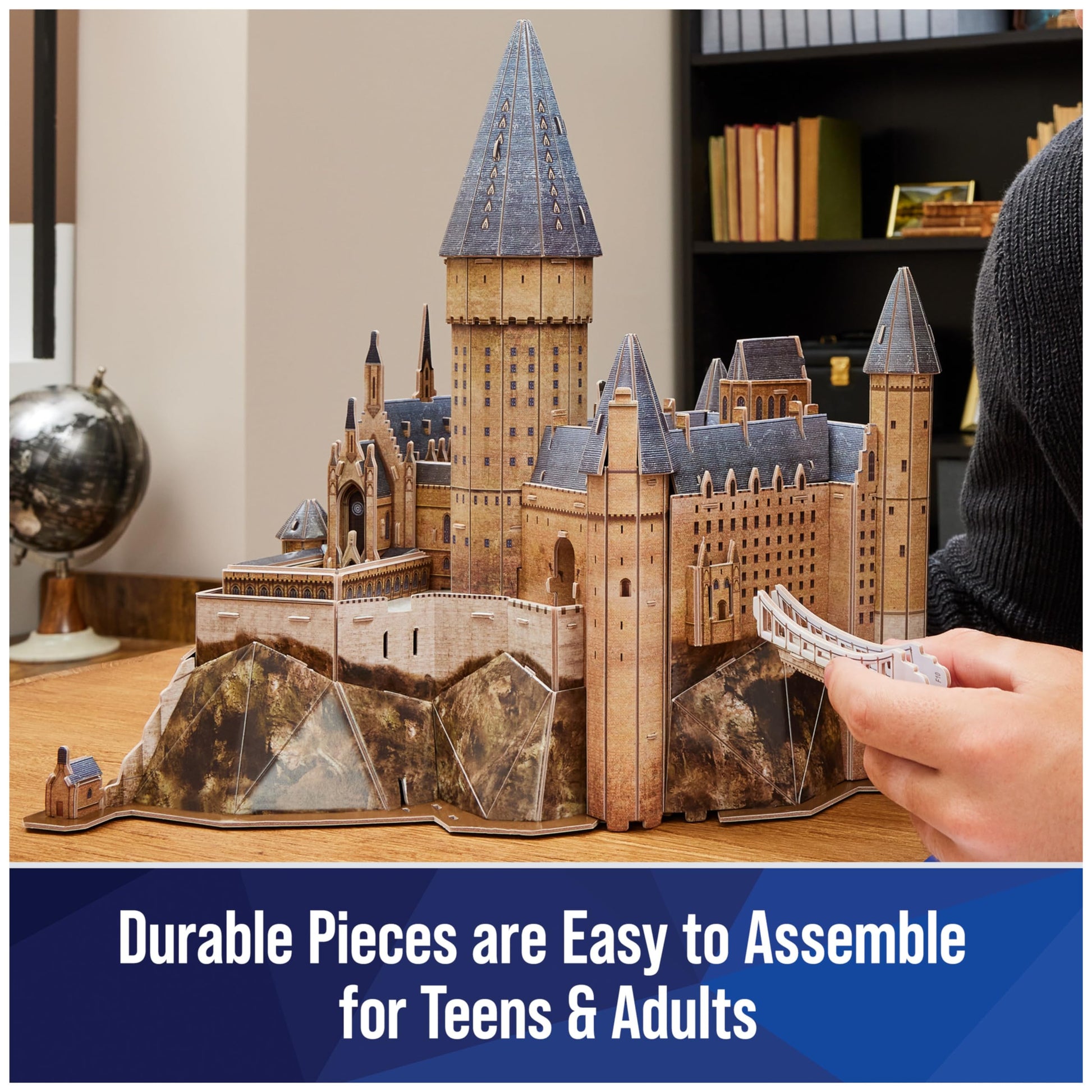 4D Build Harry Potter Hogwarts Castle 3D Puzzle Model Kit for Adults