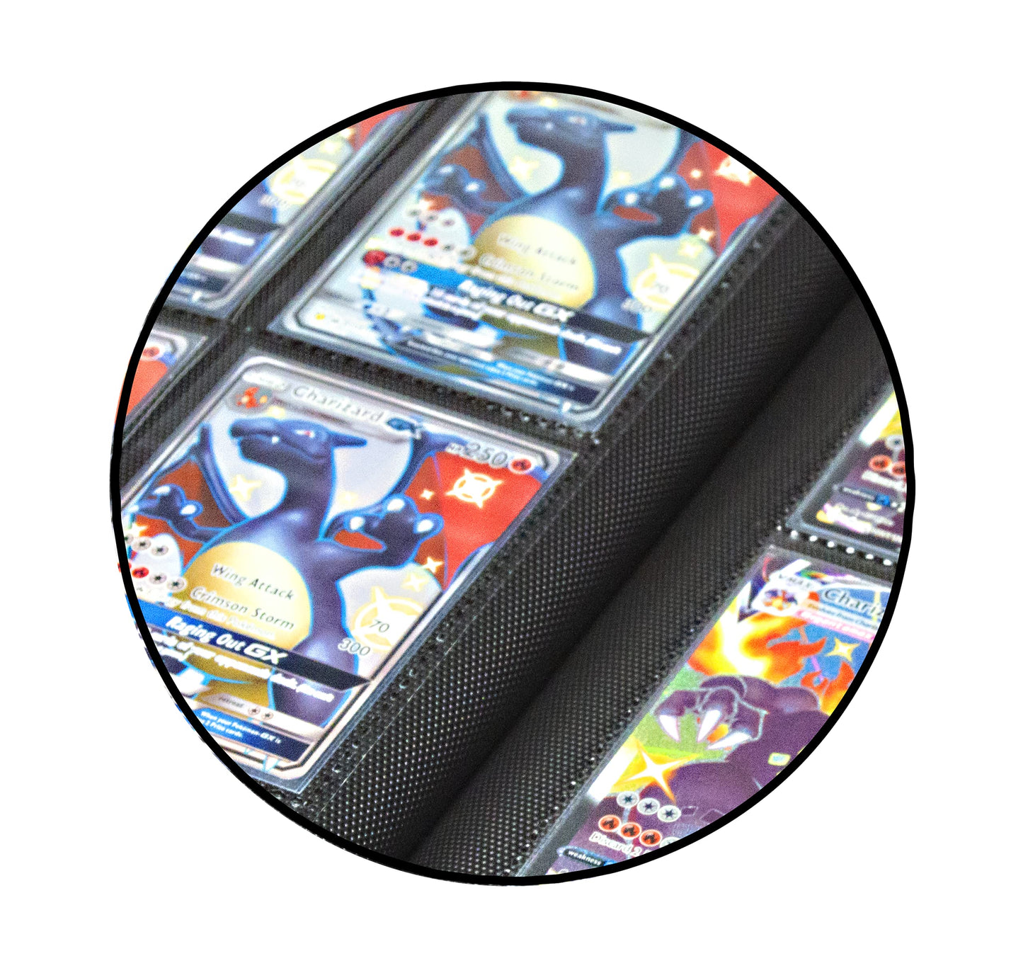 TopDeck 1000 Card Binder - TCG Portfolio - 16 Pocket Card Binder - Ringless Binder Compatible with Pokemon Cards, Yu-Gi-Oh, Magic the Gathering, and