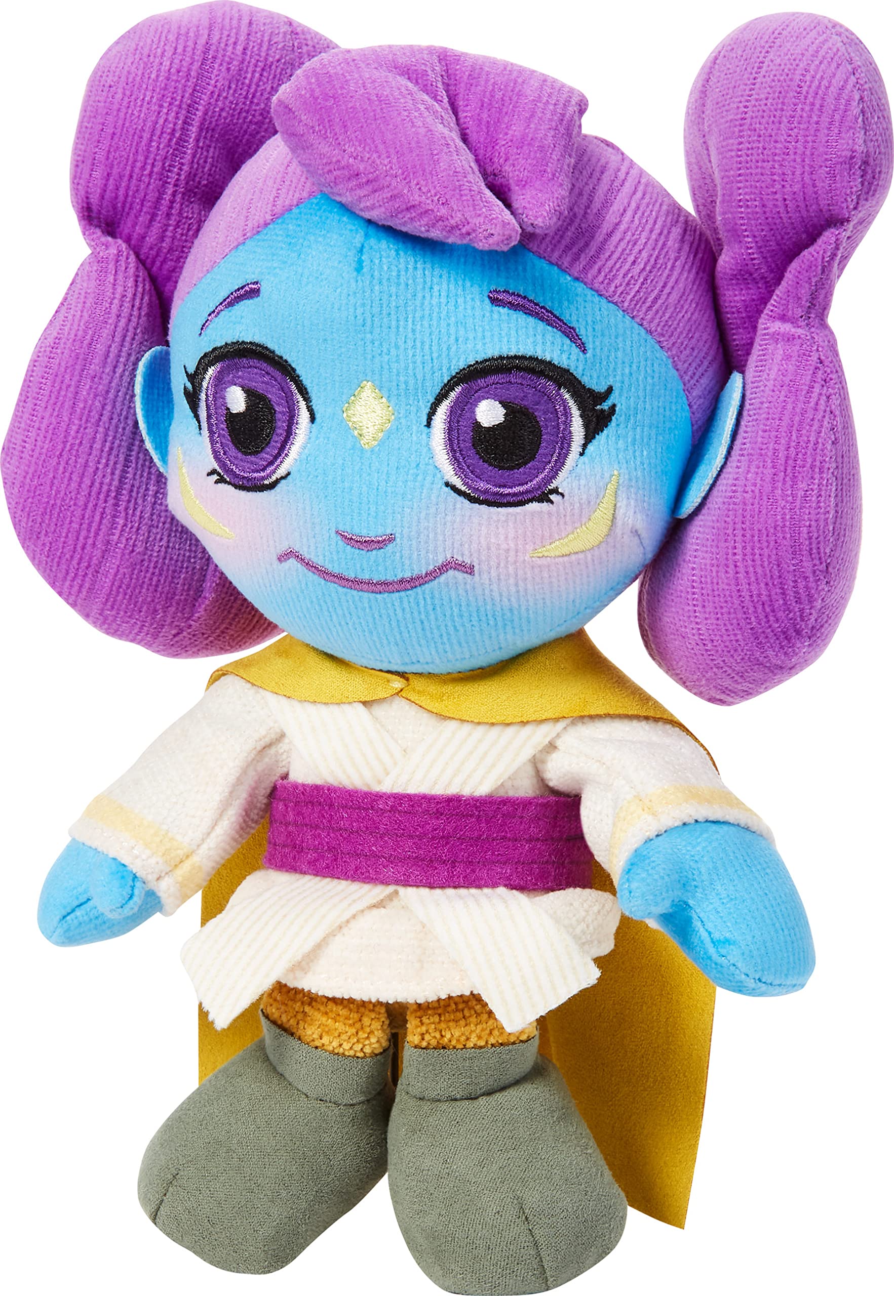 Mattel Star Wars Young Jedi Adventures Plush Toy, 8-inch Stuffed Lys Soft Doll Inspired by the Animated Series