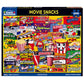 White Mountain 1000 Piece Jigsaw Puzzle Popcorn and Candy, Movie Snacks