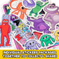 GARTEN OF BANBAN - Holographic Sticker Set 12-Pack (4" Stickers, Reusable)
