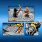 LEGO Star Wars OBI-Wan Kenobi vs. Darth Vader 75334 Building Toy Set - Features 4 Minifigures with Lightsabers for Buildable Battles, Great