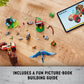 Lego Jurassic World Raptor & Titanosaurus Tracking Mission Kids Toy - Building and Learning Toy for Pretend Play - Dinosaur Action Figures for Boys &