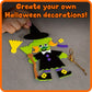 READY 2 LEARN Create Your Own Halloween Characters | Set of 4 | Halloween Crafts for Kids | DIY Party Favors, Ornaments, Magnets and Décor