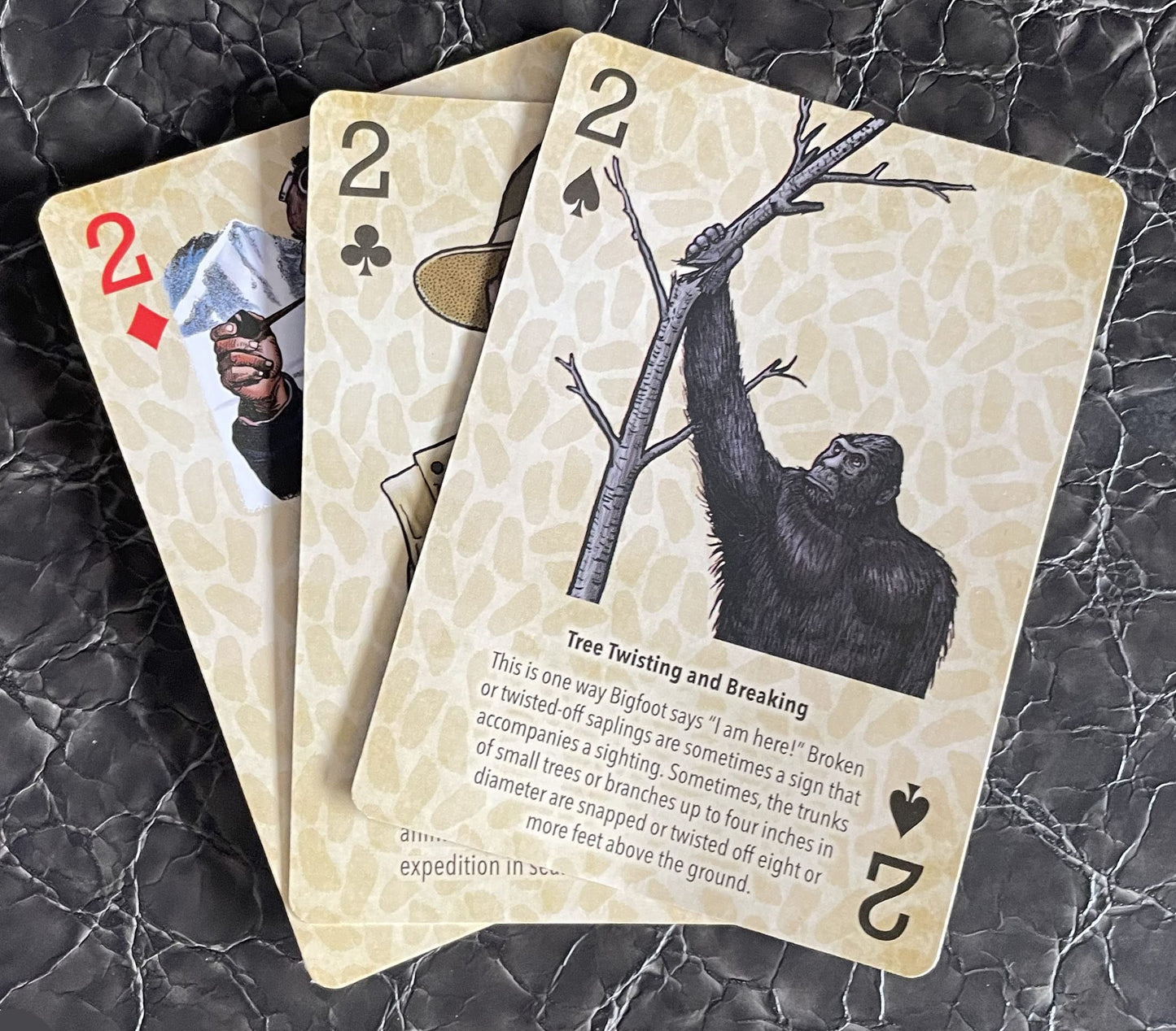 Paradise Cay Publications, Inc. Squatch METALWORKS Bigfoot Playing Cards - Standard 52 Card Deck - Unique and Fun Playing Cards with Illustrations