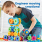 Learning Resources Gears! Gears! Gears! Mega Builds - Building Toys, STEM Activities, Fine Motor Skills, Toddler Explorer Kit, Science