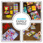 Aquarius Sesame Street Family Bingo Game - Fun Family Party Game for Kids, Teens & Adults - Entertaining Game Night Gift - Officially Licensed