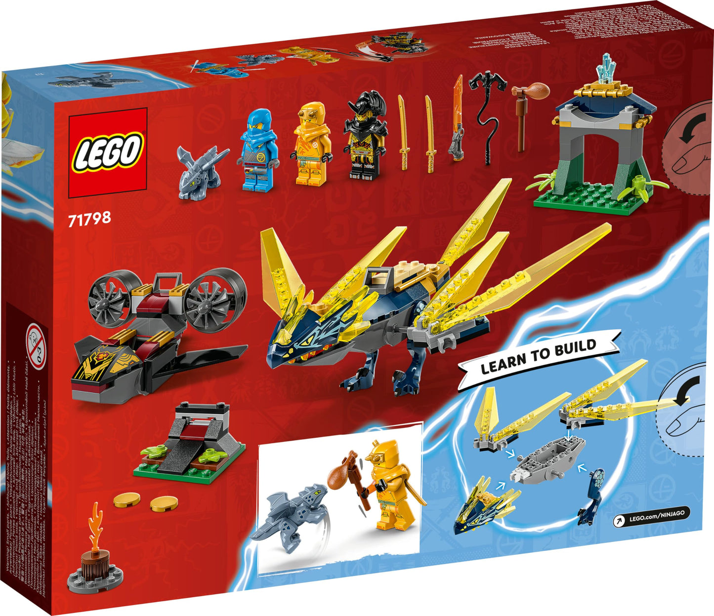 Lego® - Lego® Ninjago 71798 Duel Between NYA and Arins Baby Dragon Rare Set