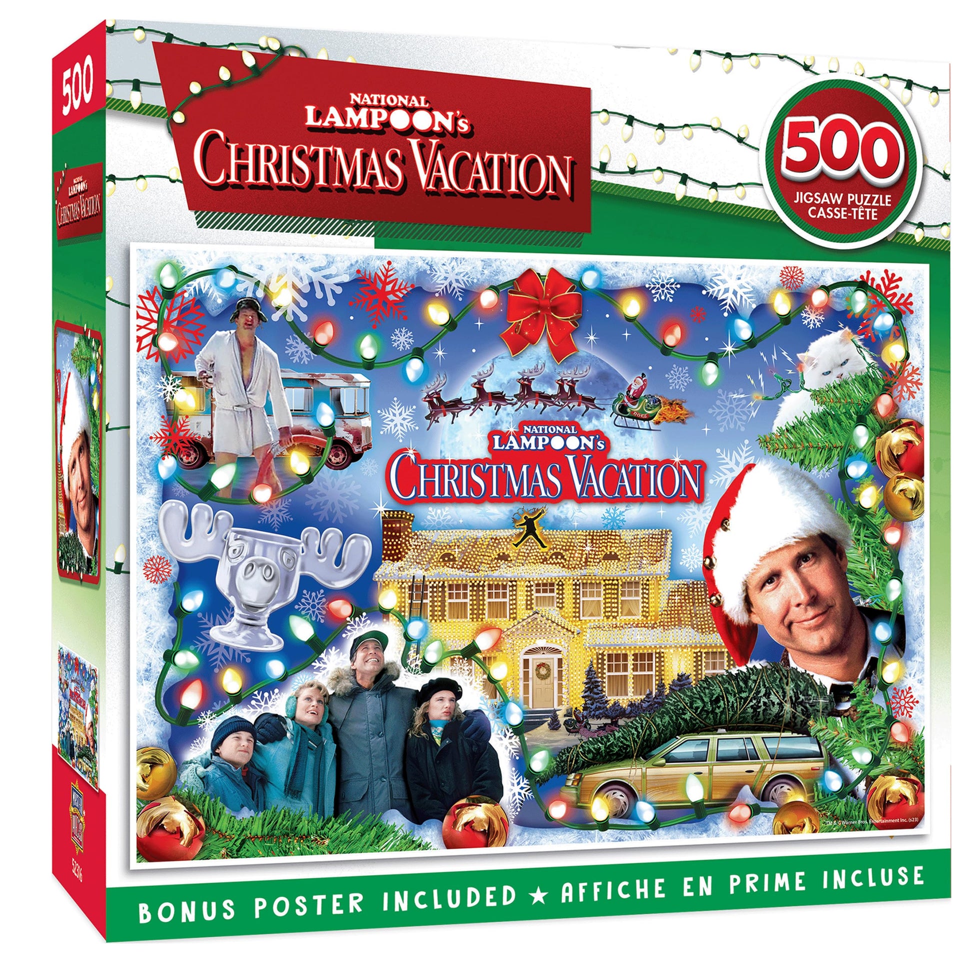 MasterPieces 500 Piece Holiday Movie Jigsaw Puzzle - National Lampoon's Christmas Vacation - 15"x21"