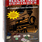 Continuum Games Family Traditions Mexican Train Dominoes Tin, Crystalline Dominoes