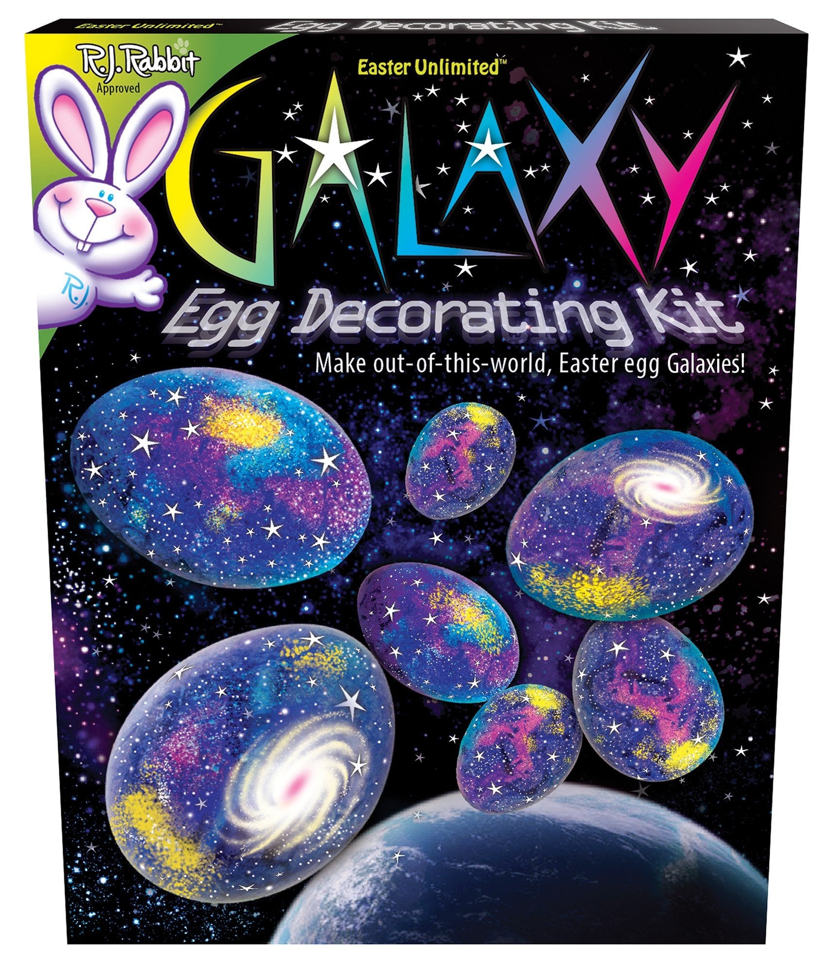 Fun World Kid's Galaxy Eggs Deco Kit Accessory, Multi, Standard