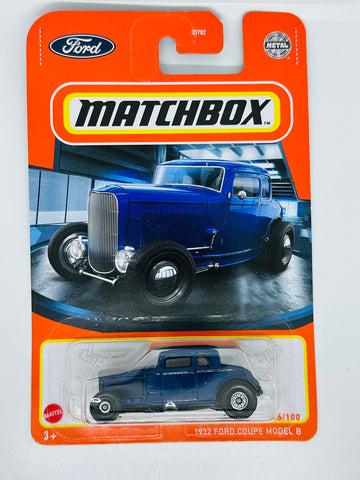 Matchbox 2022-1932 Ford Coupe Model B - Blue - 66/100