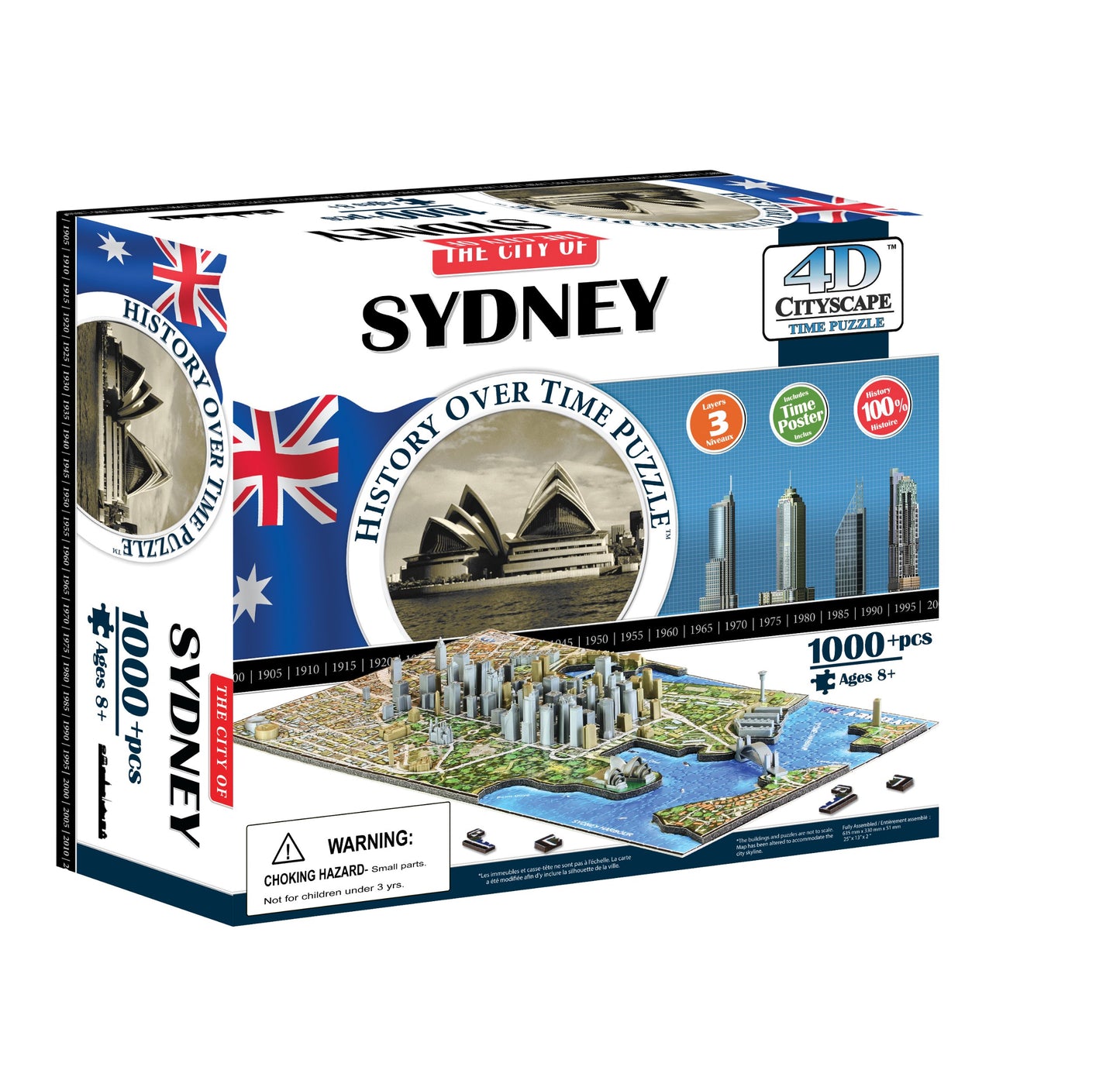 4D Cityscape Sydney Time Puzzle