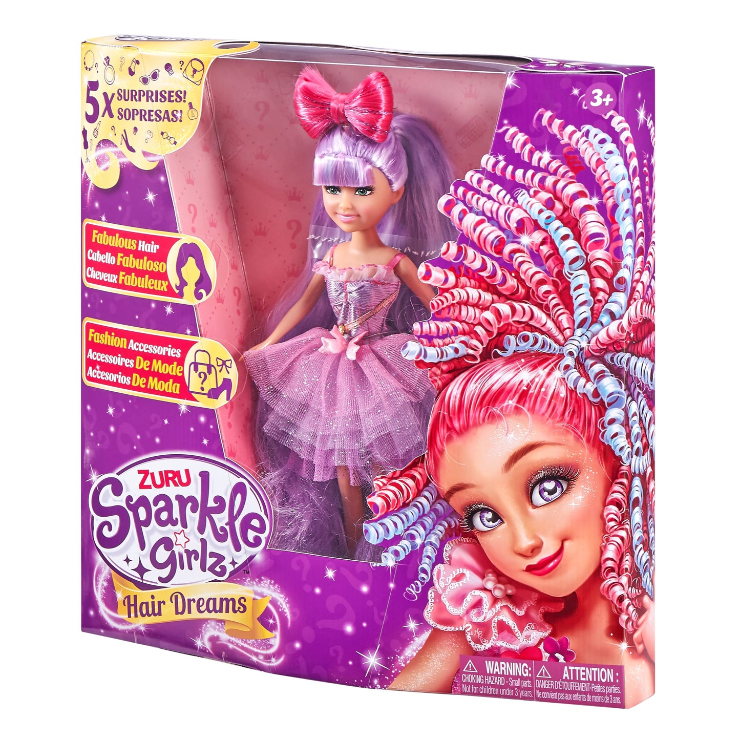 Sparkle Girlz Hair Dreams Rainbow Fairy - 10.5" Doll by ZURU