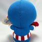 Ty Captain America Plush, Blue/Red/White, Regular