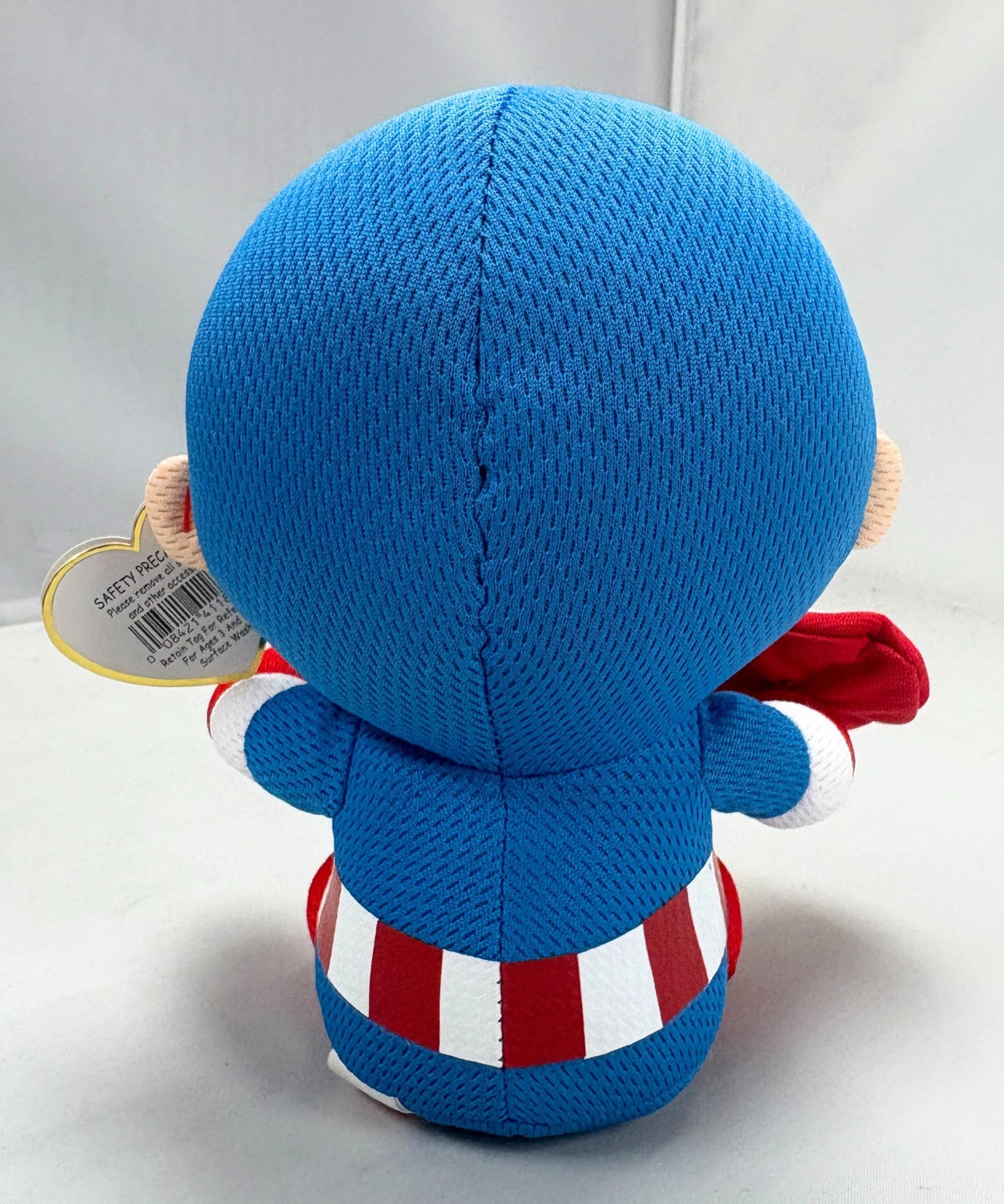 Ty Captain America Plush, Blue/Red/White, Regular
