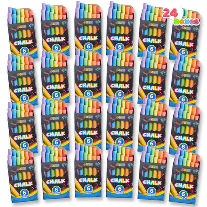 JOYIN 288 Counts Mini Chalk Set for Kids, Non-Toxic Chalks for Boys Girls 3+, School Supplies for Teachers, Goody Bag Fillers, Small Packs Sidewalk