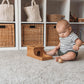 Montessori Object Permanence Box - Wooden Ball Drop Toy for Babies - Develops Spatial Awareness & Cognitive Skills - Engaging and Educational Roll