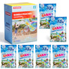 JOYIN Giant Bubble Solution (Up to 4.5 Gallons), 6 Pouches Concentrated Solution Refill for Bubble Machine, Wands, Blower, Easter, Outdoors Activity