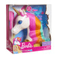 Barbie Dreamtopia 12-inch Unicorn Styling Head with Accessories, 10-pieces, Rainbow Hair, Kids Toys for Ages 3 Up by Just Play