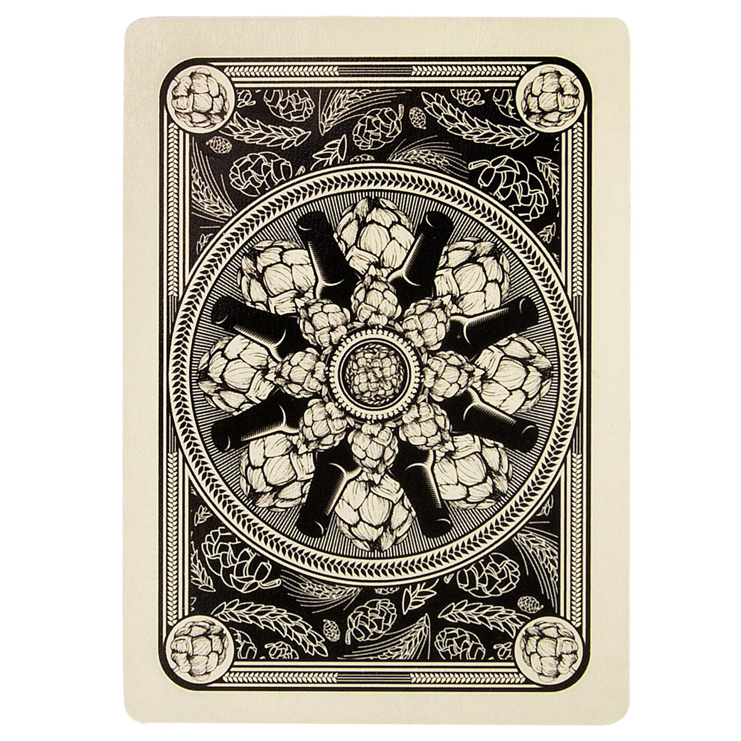 Beers & Bluffs Craft Beer Themed Playing Cards - Plastic-Coated, Standard Index, Poker Size